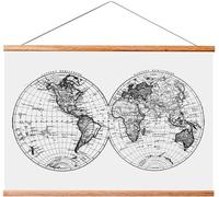 24x36 Frame For Scratch Off Map. Magnetic Hanger Frame for Posters and Prints by LANDMASS