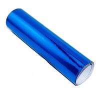 24''x60''Chrome Mirror Blue Vinyl Wrap Sticker Decal Film Sheet ,Self-adhesive