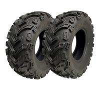 24x9.00-11 Quad ATV Tyres 6ply Wanda P3128 Tubeless Speed & Load 45J (Set of 2)