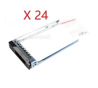 24xFor Dell R740XD R440 R740 R640 R540 2.5" SAS SATA Hard Drive Tray Caddy DXD9H