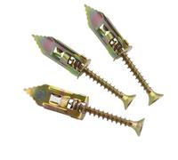 25/10/5 set Expansion Screws Home Self Drilling Drywall Anchor Set Gypsum BoardHollow Wall Expansion Nails Self-tapping Screw(12 x 30mm,10pcs)