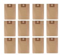 25-1230 Disposable Dust Bags Replacement for Stanley 4-5 Gallon Wet/Dry Vacuums SL18129, SL18130, SL18130P （12Pcs）