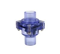25~140mm PVC Hi-Q Flap Check Valve Fish Accessories Garden Irrigation Joint Aquarium Industrial Pipe Non-Return(Blue,Inner Diameter 75mm)