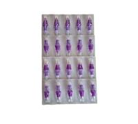 25 1RLLT Permanent Make-Up Tattoo Needles Needle Modules Cartridge Round Liner Long Taper Pack of 20 BMTLAB 0.25 mm