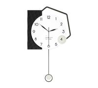 25.2 Inch Modern Large Silent Wall Clocks - Decorative Battery Operated Clock for Indoor Kitchen, Bedroom, and Non-Ticking