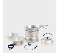 25-2 Stove With Gas Burner - Silver, Silver One Size