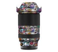 25-200 F 2.8-5.6 G2 Skin Lens Camera Skin Wrap Vinyl Protective Sticker Photography Accessories for Tamron 25-200mm F2.8-5.6 G2 fit for Sony Mount(Graffiti White)