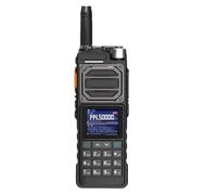 25/ 25M Radio UHF Bands NOAA Long Range Tri Power 25B Wireless Copy Type C 999Channels High Capacity 5200mAh Talkie，Suitable For Outdoor Adventures Construction Areas Camping (Black, 18cmX7cmX4.5cm)
