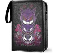 25-26 Card Binder 4-Pocket Trading Card Binder with Sleeves,400 Pockets Card Collector Binder Album Holder for Boys Girls -Yx SH3