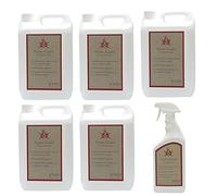 25 (26) Litres Flame Guard - Flame Retardant Spray - 5 x 5 litres plus 1 litre Spray Bottle