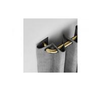 25-28mm Room Darkening Extendable Curtain Pole - Antique Brass, 170-300Cm