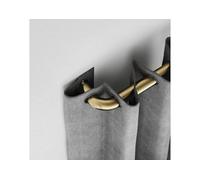 25-28mm Room Darkening Extendable Curtain Pole - Antique Brass, 170-300cm