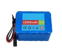 25.2V 32AH Electric Scooter Lithium-Ion Battery 6S4P Waterproof Lithium Battery Pack for Wheelchairs and Toy Cars Replacement Battery with Charger XT90