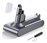 25.2V Lithium Replacement for Dyson V10 Battery Compatible V10 Cyclone V10 Absolute V10 V10 Fluffy SV12 Clean Cordless Vacuum Cleaner(Free screwdriver + screws + protection cap)