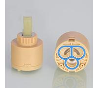 25/30/35/40MM Ceramic Tap Cartridge Replacement - Durable Faucet Valve for Kitchen and Bathroom(B-40mm)