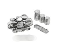 25/32/37/44/58mm Button Making Parts DIY Refrigerator Accessorie Supplie Blank Badge Part Pins for Crafts Compatible and Multi-Use(37mm 100PCS)