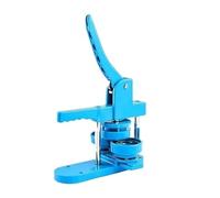 25/32/58MM Badge Button Maker, DIY Pin Brooch Button Badges Making Machine For Art Handicrafts Badge Punch Press For Craft Production(Blue,32MM)