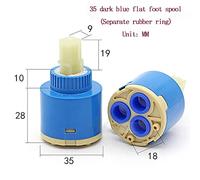 25/35/40MM Tap Cartridge, Ceramic Disc Cartridge Ceramic Cartridge Water Mixer Tap Inner Control Faucet Valve PP Plastic,B-35MM