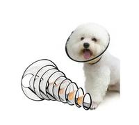 (25-35cm) Healing Cat Dogs Health Medical Circle Pet Protective Collar Dog Neck Cone Recovery Cone Collar for Anti-Bite Lick Surgery Wound