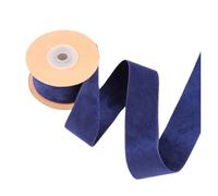 25/38mm Double Face Ribbon Solid Color Velvet for Clothing Sewing DIY Hair Bows Hat Decor Craft Accessories for Craft Projects, Gift Wrapping(Color 12,25mm-5yards)