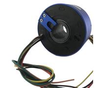 25.4mm Aperture 85mm Outer Diameter 6-Way/12-Way 10A Current Integrated Hollow Shaft Slip Ring for Rotors(6way)
