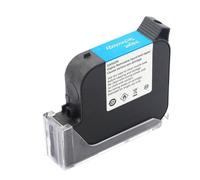25.4mm Handheld Inkjet Printer Ink Cartridge Compatible With Online Printers Quick Dry Adhesion Ink In White Yellow Black Red Blue Green And Invisibility Colors(25.4mm White)
