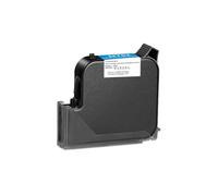 25.4mm Solvent Quick-drying Ink Cartridge High Adhesion Universal Suitable For Inkjet Printer Compatible With G1309S/JS10(Blue ink cartridge)