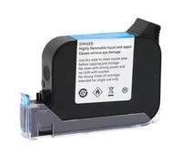 25. 4mm Universal Ink Cartridge Eco Solvent Handheld Printer Compatible Cartridge 600DPI Portable Expiry Date Invisible Ink Refill(Black)