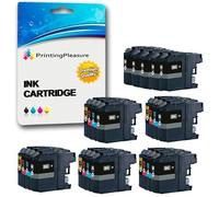 25 (5 SETS + 5 BLACK) Printer Ink Cartridges compatible with DCP-J4110DW MFC-J4410DW MFC-J4510DW MFC-J470DW MFC-J6520DW MFC-J650DW MFC-J6920DW MFC-J870DW DCP-J152W | LC123XL LC-127XL LC-125XL