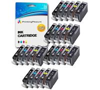 25 (5 SETS) Compatible Printer Ink Cartridges for Pixma iP4200 iP4300 iP4500 iP5200 iP5300 MP500 MP530 MP600 MP600R MP610 MP800 MP810 MP830 MP960 MP970 | PGI-5BK CLI-8BK CLI-8C CLI-8M CLI-8Y
