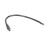 25/50 / 100cm Long DC5521 Male Plug to Bare Wire Power Cable 18AWG for CCTV Camera LED Light Fan Repair Open End Power Wire