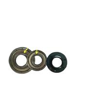 25 * 50.55 * 10 * 12 Water Seal，compatible For Daewoo，Mini Wall Mount Drum Washing Machine With Bearings（6202 6203）Oil Seal Sealing Ring Parts(1Set)
