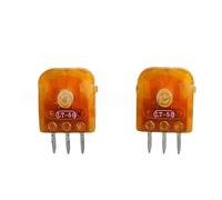 25 50 Pairs TMR Potentiometer Axis Resistor Kit for PS5 Controller Analog Joystick 3D Stick Micro for Switch Module Replacement(25 pairs)