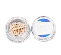 25/50 Pcs Dentals Wood Wedges Easy to Use Dentals Wedges Wood Interdental Wedges for Restoration