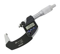 25-50mm (1-2") Digital Micrometer Coolant Proof IP65 - Ratchet Thimble