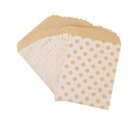 25/50Pcs 13x18cm Thank You Kraft Paper Candy Bags Wedding Favors Biscuit Packaging Bag For Guest Birthday Party Decor Gift Pouch(B08,25pcs)