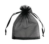 25/50pcs 7x9 15x20 17x23cm Organza Bag Christmas Party Candy Gift Bags Wedding Decor Drawstring Packaging Bag Pouches