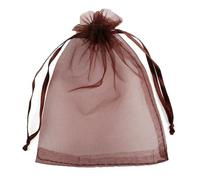 25/50pcs 7x9 15x20 17x23cm Organza Bag Christmas Party Candy Gift Bags Wedding Decor Drawstring Packaging Bag Pouches