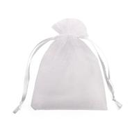 25/50pcs 7x9 15x20 17x23cm Organza Bag Christmas Party Candy Gift Bags Wedding Decor Drawstring Packaging Bag Pouches