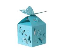 25/50Pcs Laser Cut 3D Butterfly Candy Box Chocolate Favor Packaging Box,Party Supply(25Pcs)