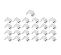 25/50Pieces Stainless Steel Glass Panel Clip Weatherproof Greenhouses Fixing 25mmx10mmx15mm for Horticulture Glazing Repair
