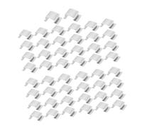25/50Pieces Stainless Steel Glass Panel Clip Weatherproof Greenhouses Fixing 25mmx10mmx15mm for Horticulture Quick Installion Greenhouses
