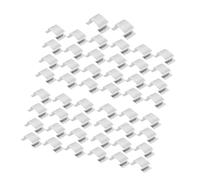 25/50Pieces Stainless Steel Glass Panel Clip Weatherproof Greenhouses Fixing 25mmx10mmx15mm for Horticulture Glazing Repair