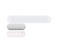 25-75MM Blank Badge Pin Button Maker Part, 50-500Pcs Supplies DIY Pin Button Press Parts Material Multipurpose(100-Pcs,32mm)