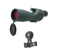 25-75x60 HD Spotting Scope Zoom Monocular Powerful Telescope Bak4 Prism ED Lens For Outdoor Camping Bird Watching Shooting(A green)
