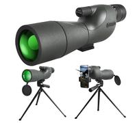 25-75x60 Telescope Spotting Scope Powerful Zoom Monocular Fmc Bak4 Waterproof for Bird Watching Target Shotting with Tripod