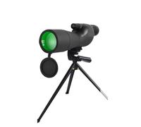 25-75x60 Telescope Spotting Scope Zoom Monocular BAK4 Waterproof ，Compatible For Bird Watching Target Shotting With Tripod(Black Set)