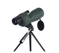 25-75x60mm HD Spotting Scope ED Lens Powerful Monocular Zoom Telescope Bak4 Prism For Outdoor Camping Bird Watching Shooting Clear Image(Green with tripod)