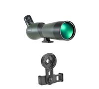 25-75x70 HD Spotting Scope Zoom Monocular BAK4 Prism Waterproof Telescope For Target Shooting Bird Watching Outdoor Camping(E green 20-60X70)