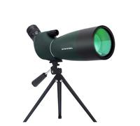 25-75x70 HD Spotting Scope Zoom Monocular Telescope BAK4 Prism ED Lens IPX6 Waterproof For Target Shooting Bird Watching Camping(Green With tripod)